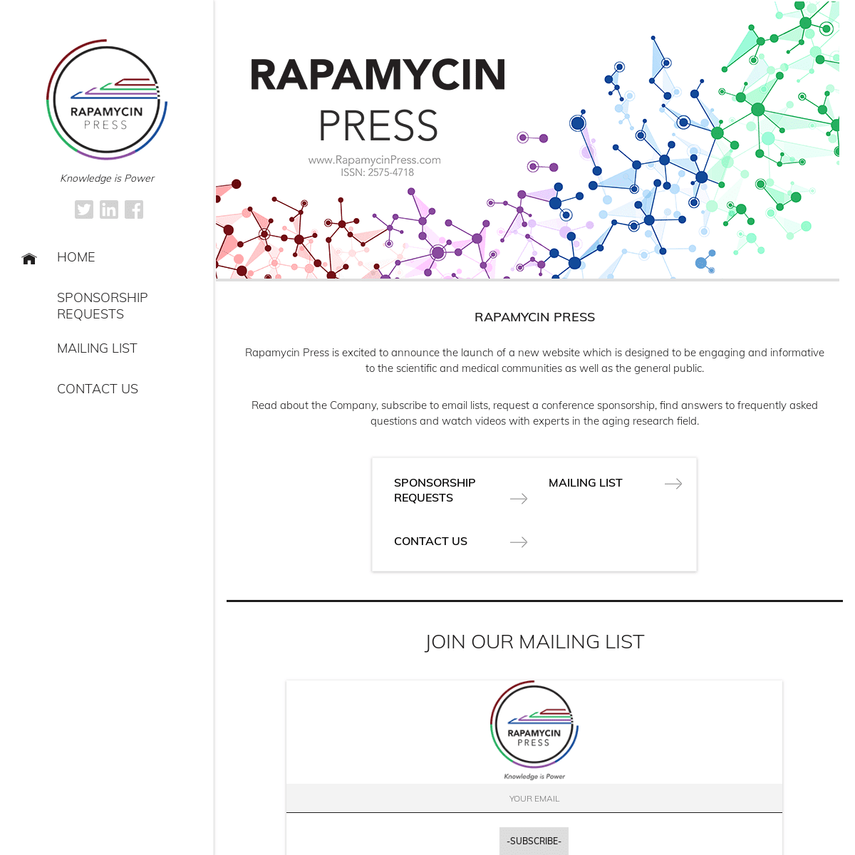 A complete backup of rapamycinpress.com
