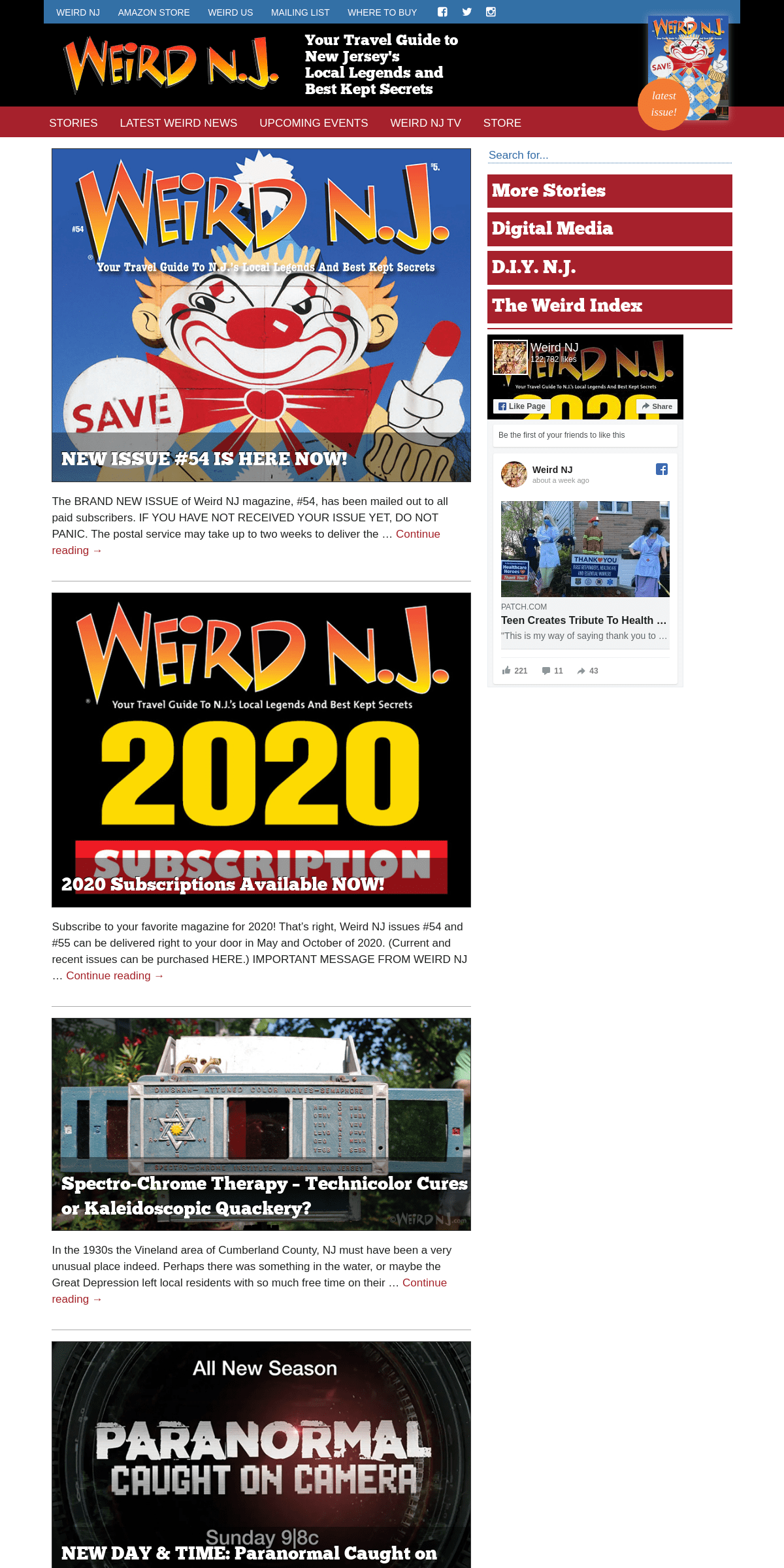 A complete backup of weirdnj.com