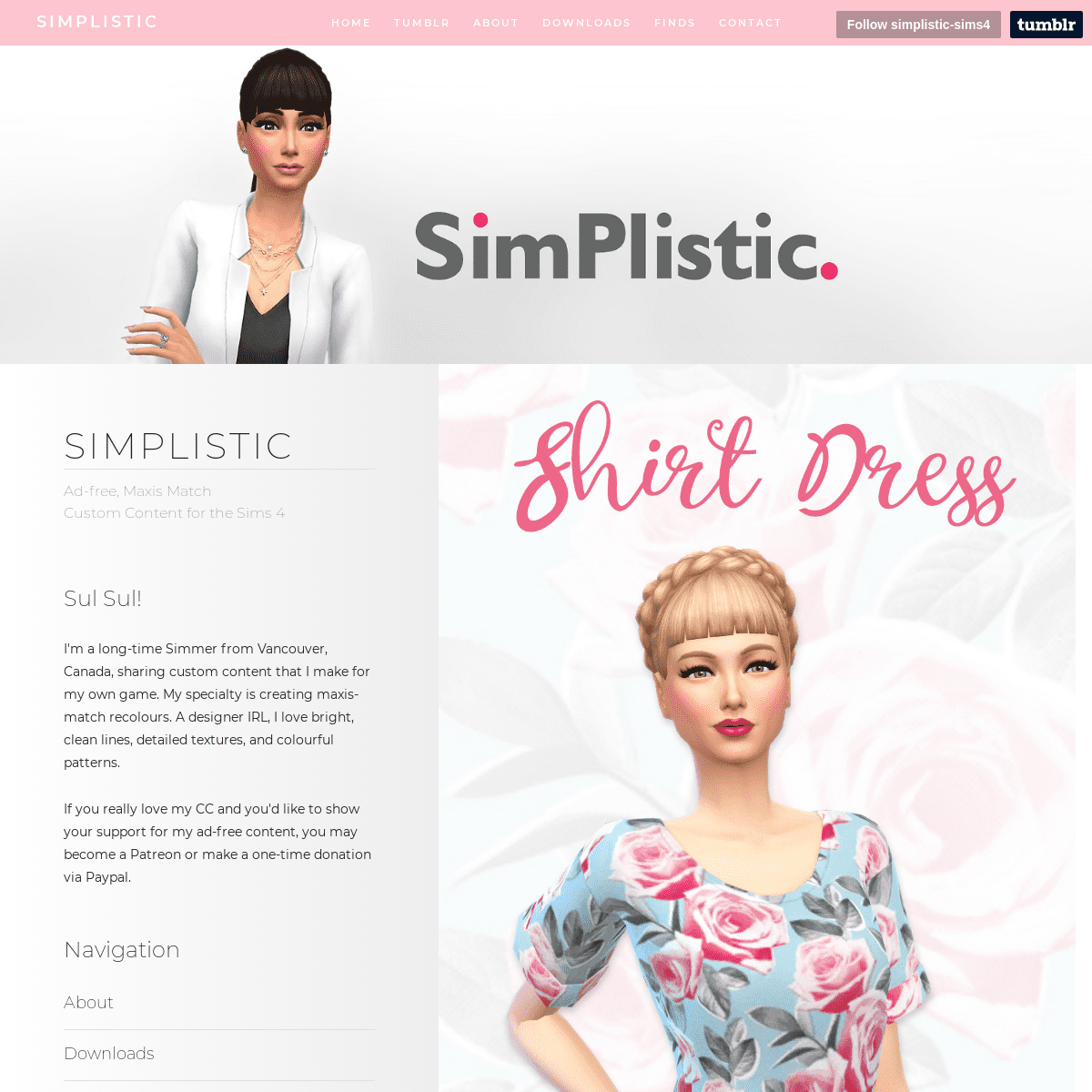 A complete backup of simplistic-sims4.tumblr.com