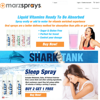 A complete backup of marz-sprays.myshopify.com