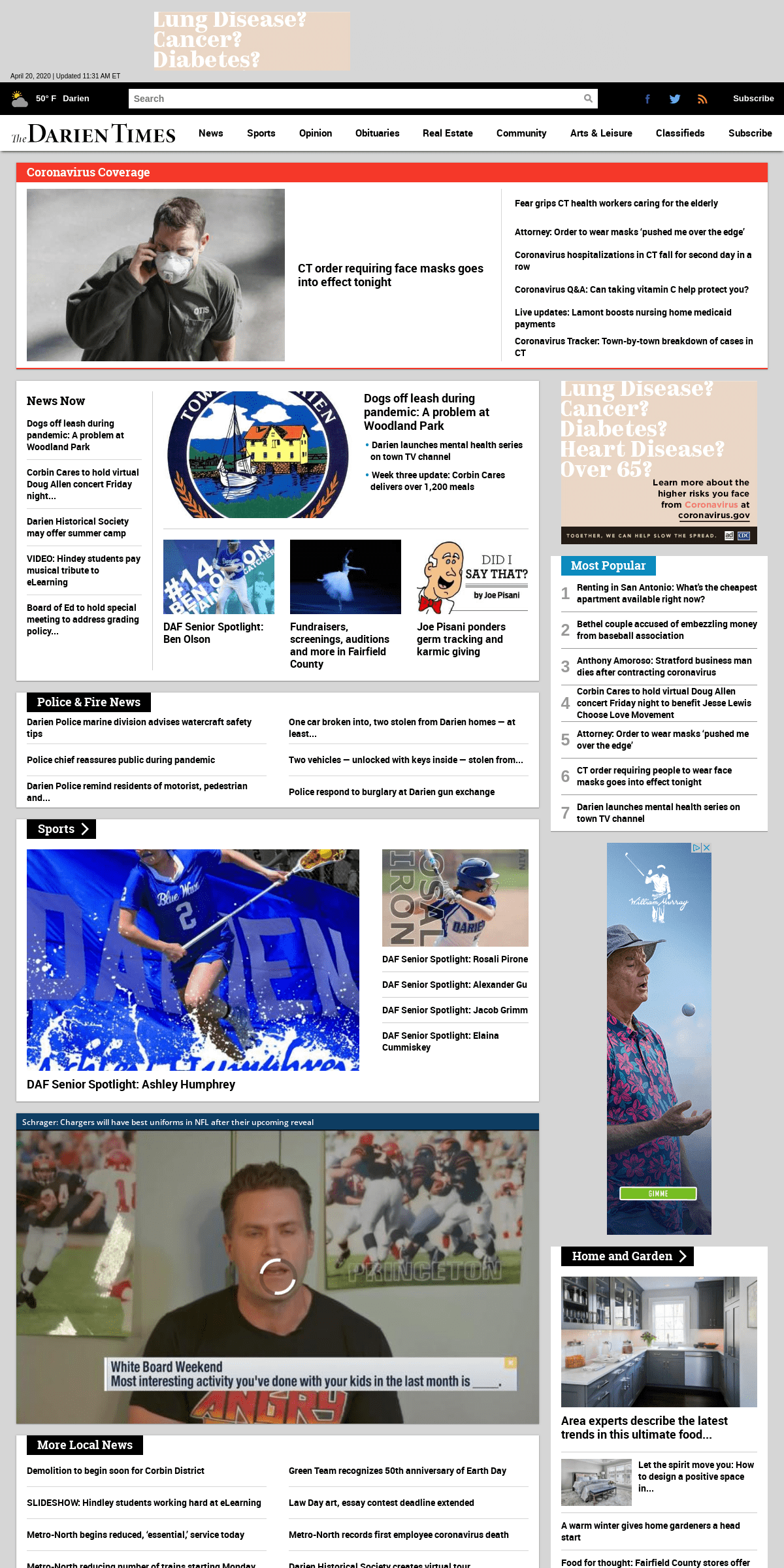 A complete backup of dariennewsonline.com