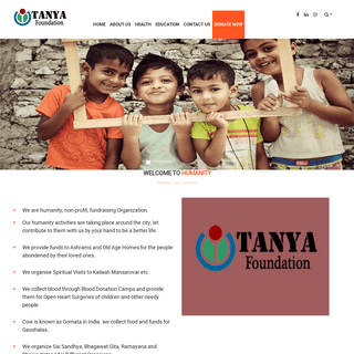 A complete backup of tanyafoundation.com
