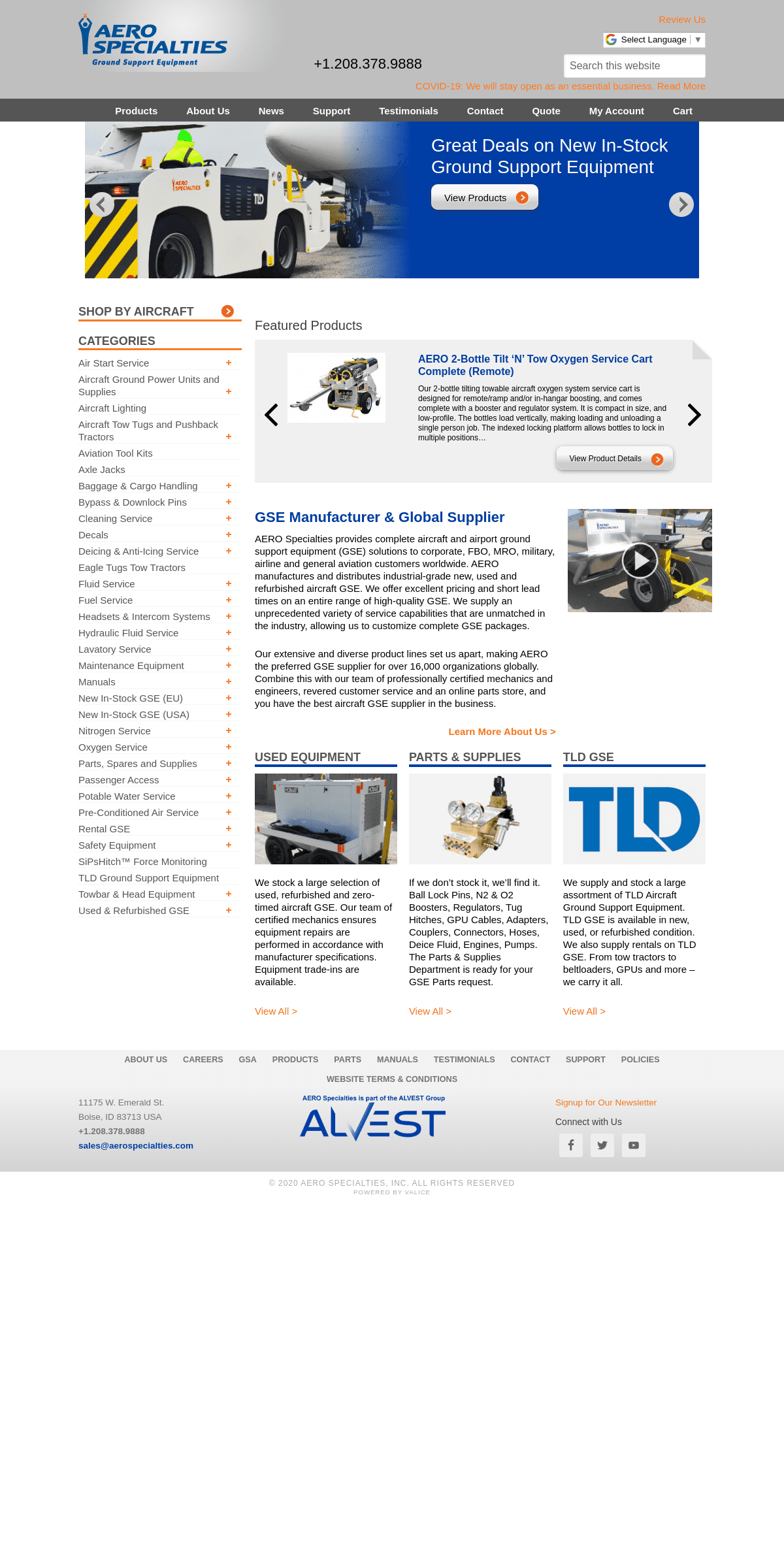 A complete backup of aerospecialties.com