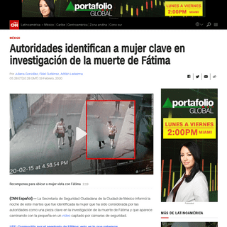 A complete backup of cnnespanol.cnn.com/2020/02/19/autoridades-identifican-a-mujer-clave-en-investigacion-de-la-muerte-de-fatima