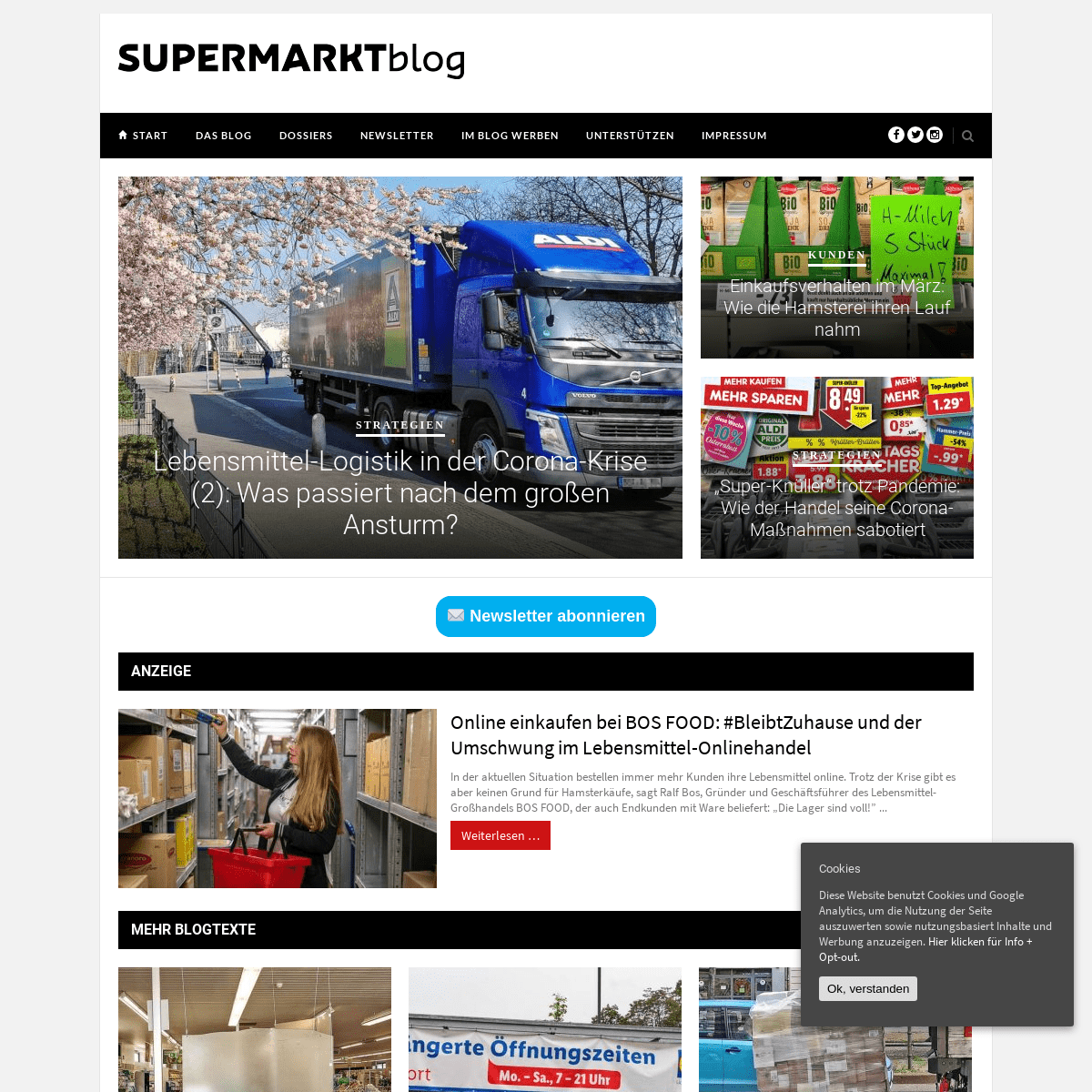 A complete backup of supermarktblog.com