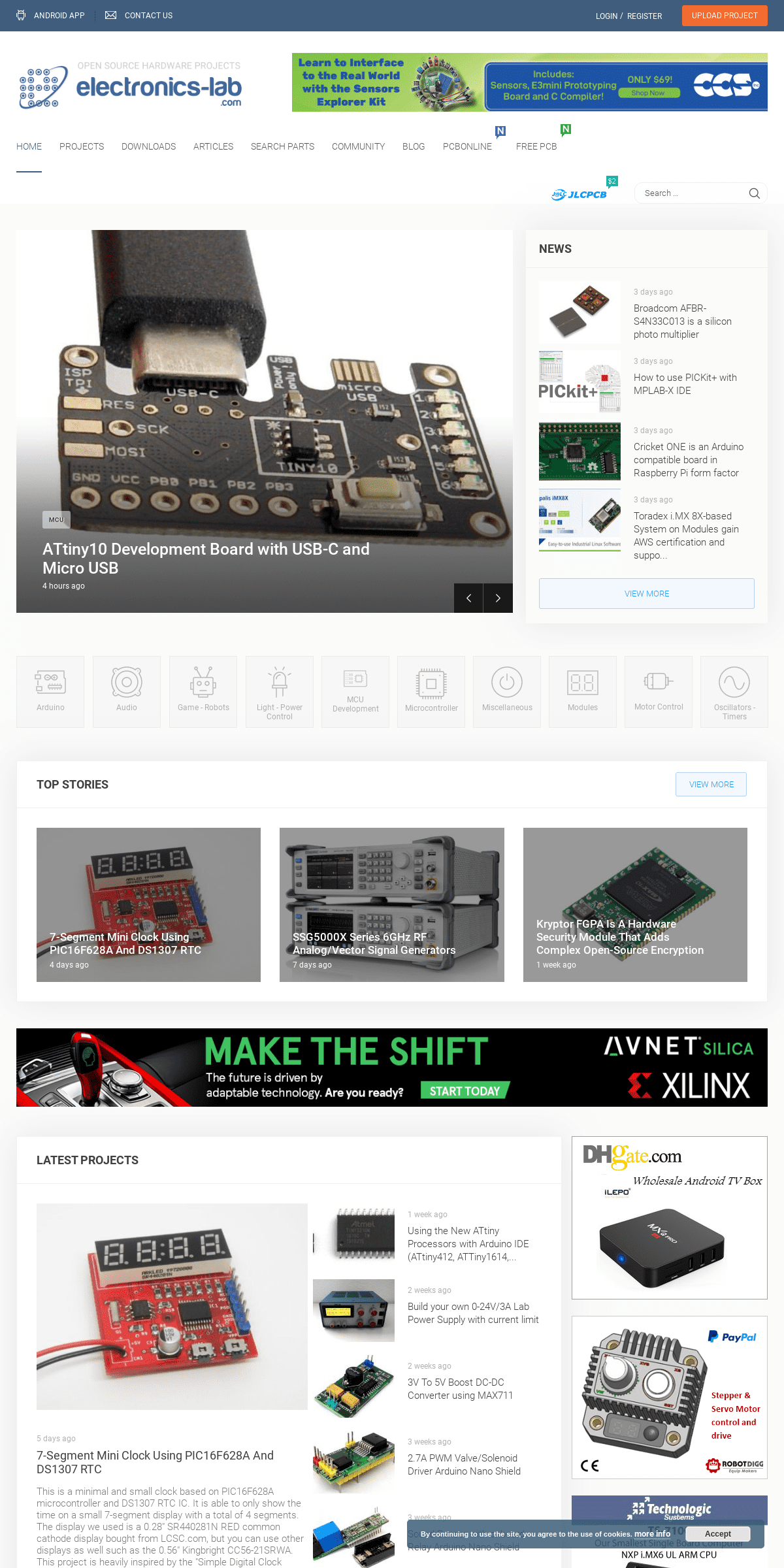 A complete backup of electronics-lab.com