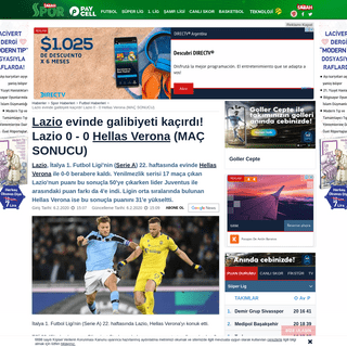 A complete backup of www.sabah.com.tr/spor/futbol/2020/02/05/lazio-0-0-hellas-verona-mac-sonucu