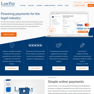 A complete backup of lawpay.com