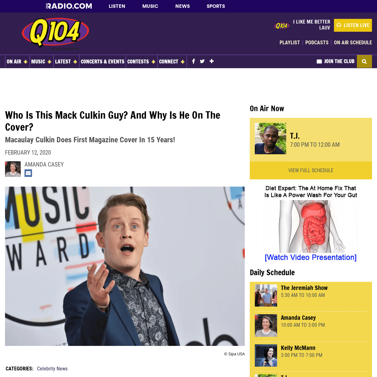 A complete backup of q104.radio.com/blogs/amanda-casey/who-is-this-mack-culkin-guy-and-why-is-he-on-the-cover