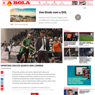 A complete backup of www.abola.pt/nnh/2020-02-23/futsal-sporting-goleia-quinta-dos-lombos/830663