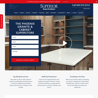 A complete backup of superiorstoneandcabinet.com