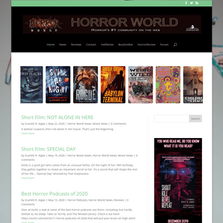 A complete backup of horrorworld.org