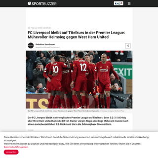 A complete backup of www.sportbuzzer.de/artikel/fc-liverpool-west-ham-premier-league-titel-jurgen-klopp-wijnaldum-mane-salah/