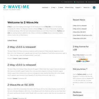 A complete backup of z-wave.me