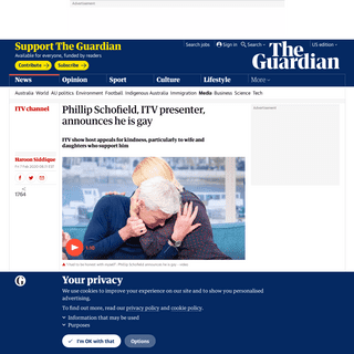 A complete backup of www.theguardian.com/media/2020/feb/07/phillip-schofield-itv-presenter-announces-he-is-gay