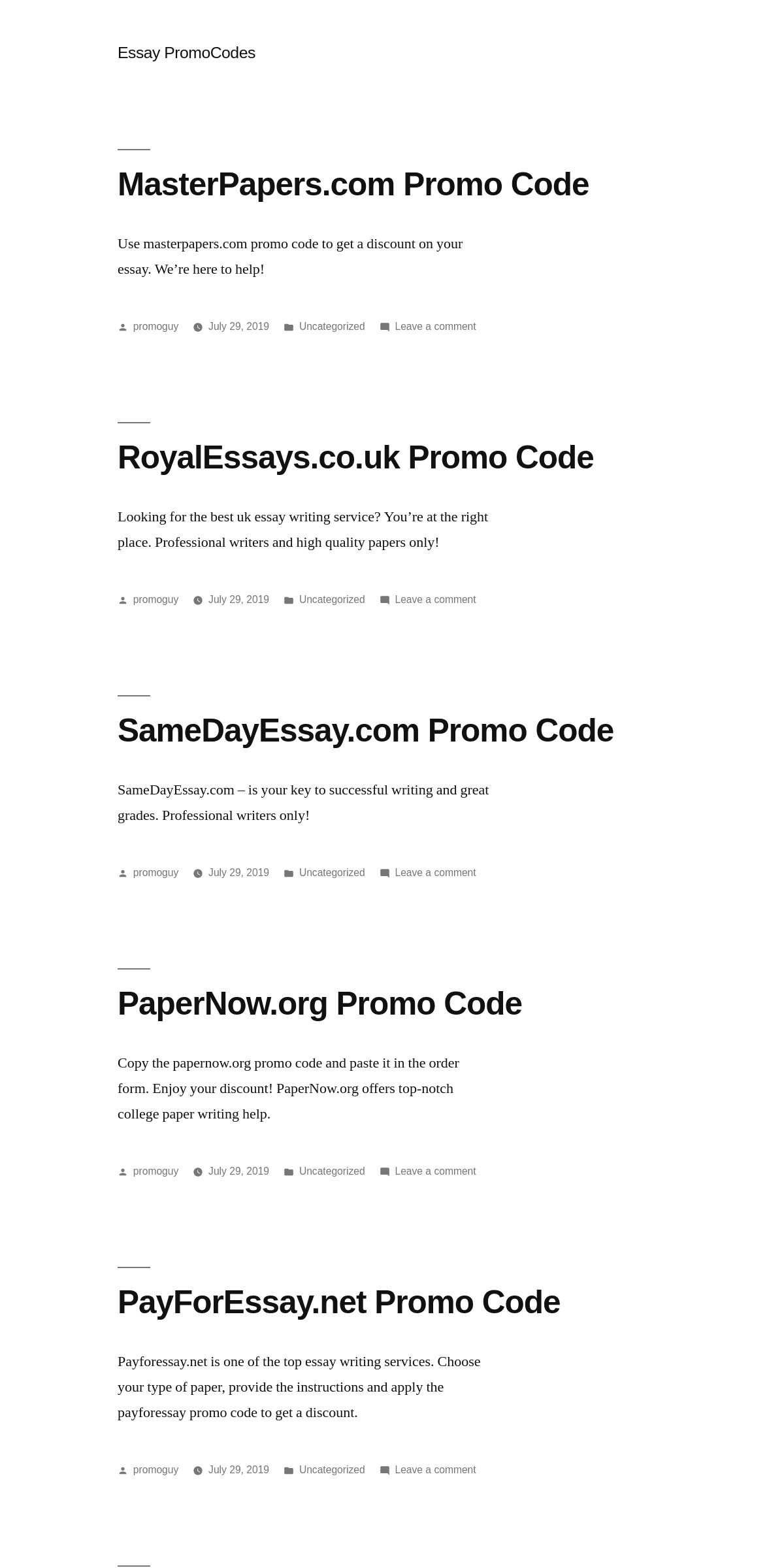 A complete backup of essaypromocodes.com