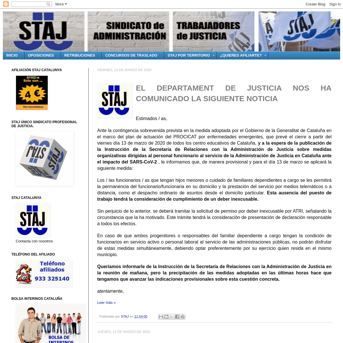 A complete backup of sindicato-staj.blogspot.com