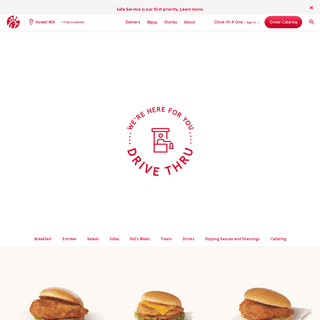 A complete backup of chick-fil-a.com
