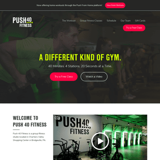 A complete backup of push40fitness.com