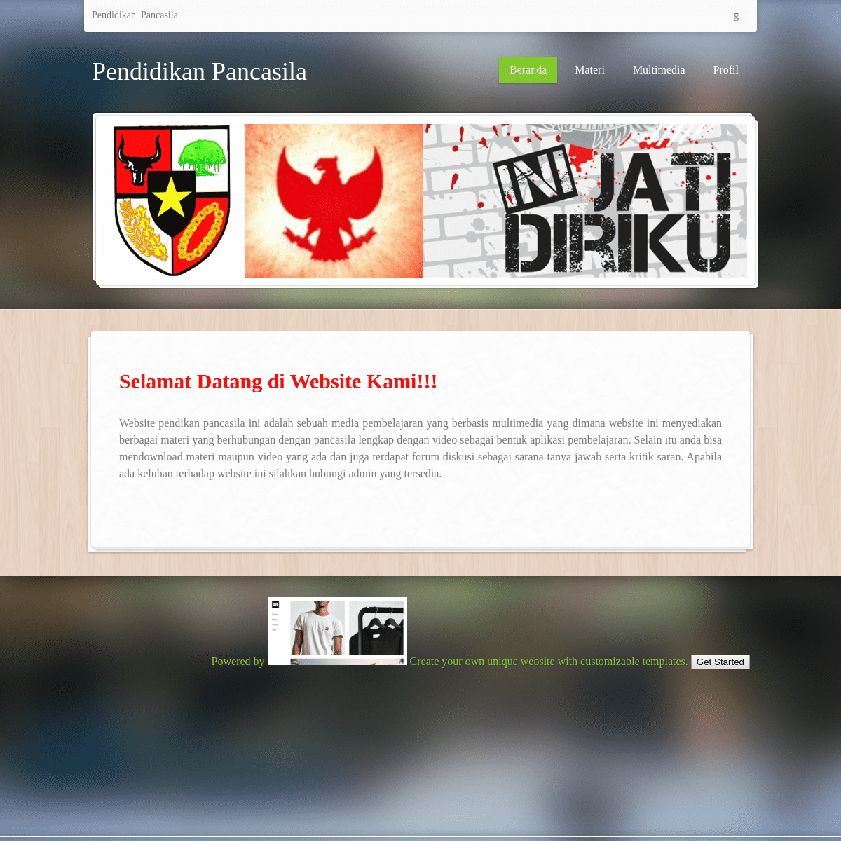 A complete backup of pancasila.weebly.com
