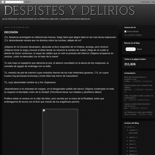 A complete backup of despistesydelirios.blogspot.com