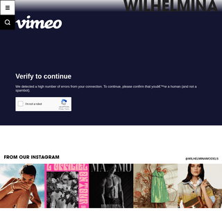 A complete backup of wilhelmina.com