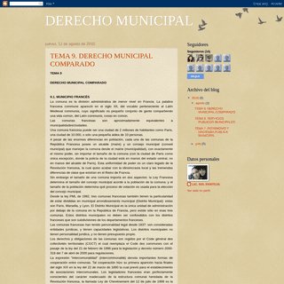 A complete backup of derechomunicipalcuvate.blogspot.com