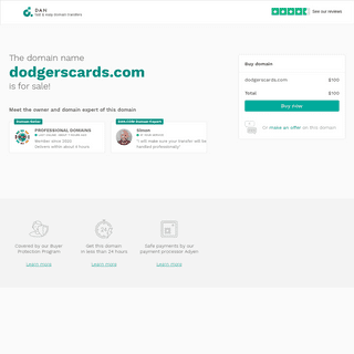 A complete backup of dodgerscards.com