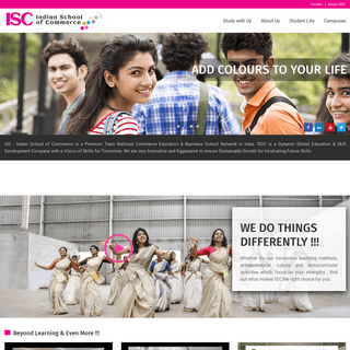 A complete backup of isc.edu.in