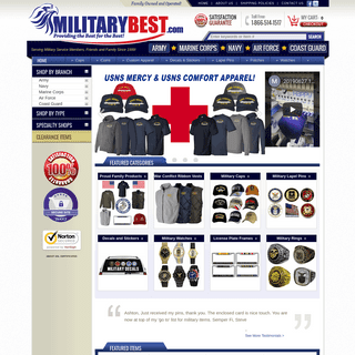 A complete backup of militarybest.com
