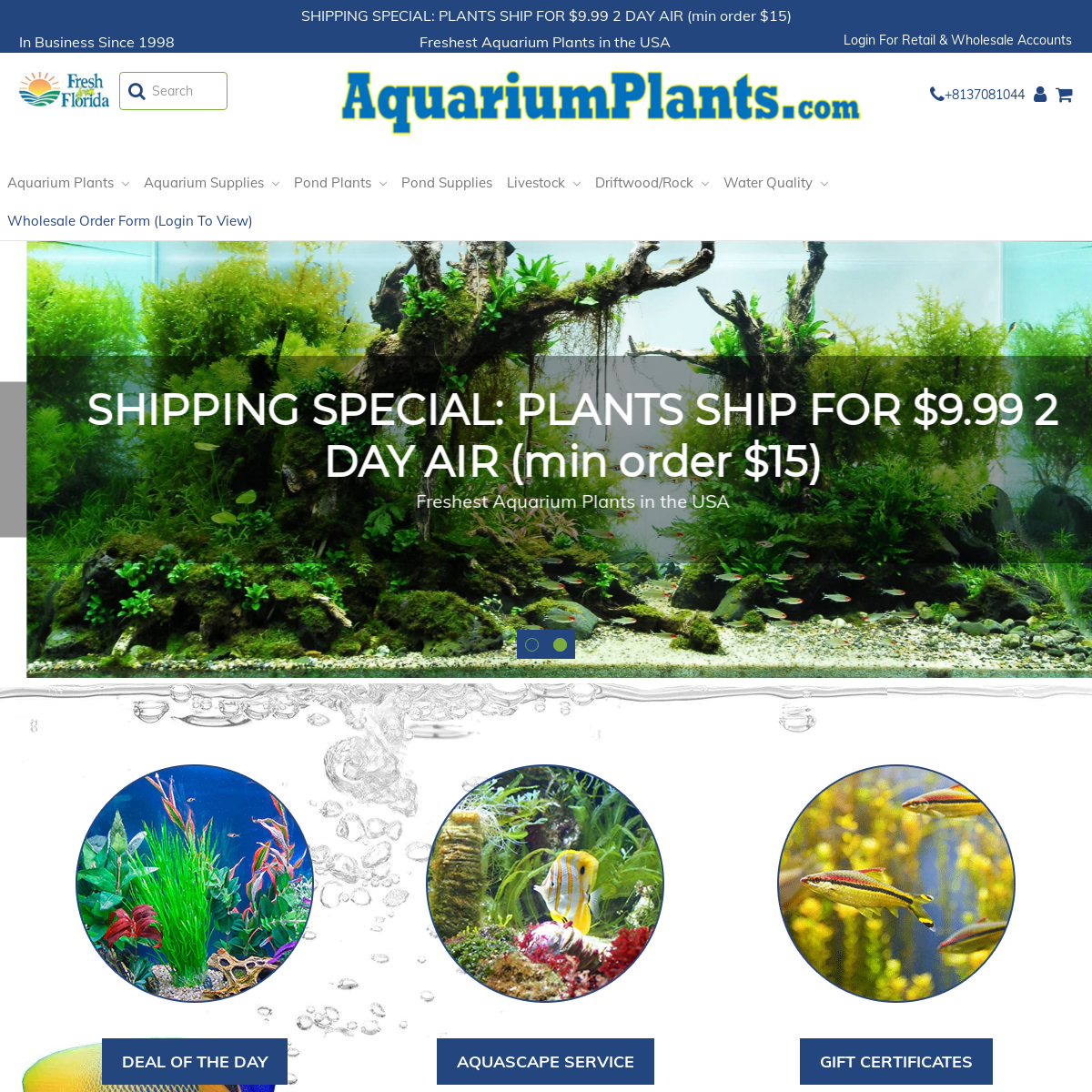 A complete backup of aquariumplants.com