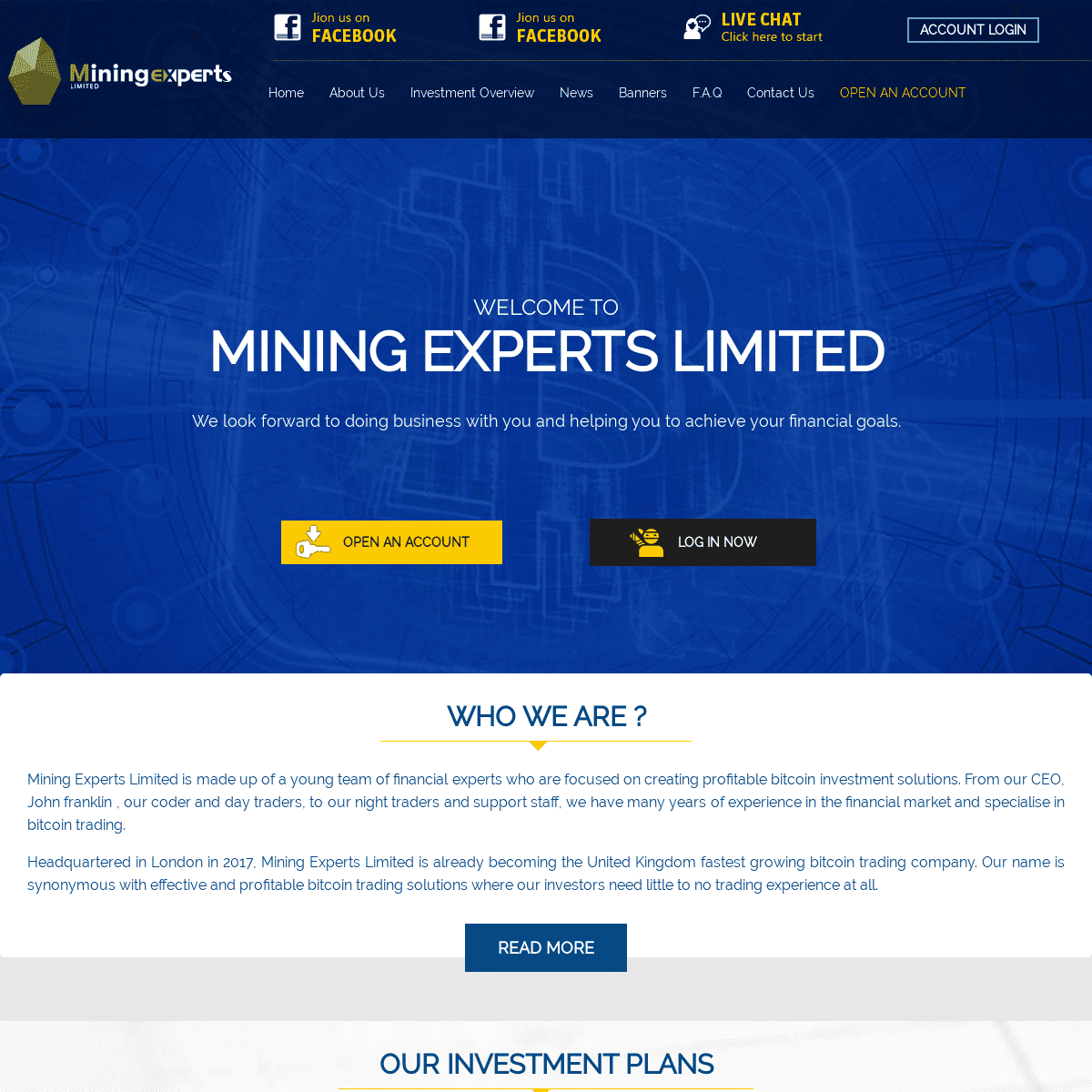 A complete backup of miningexpertslimited.com