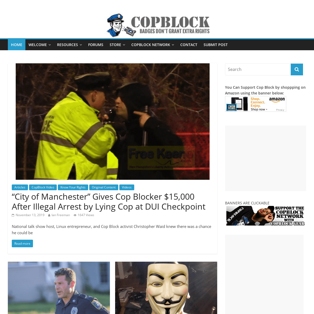 A complete backup of copblock.org