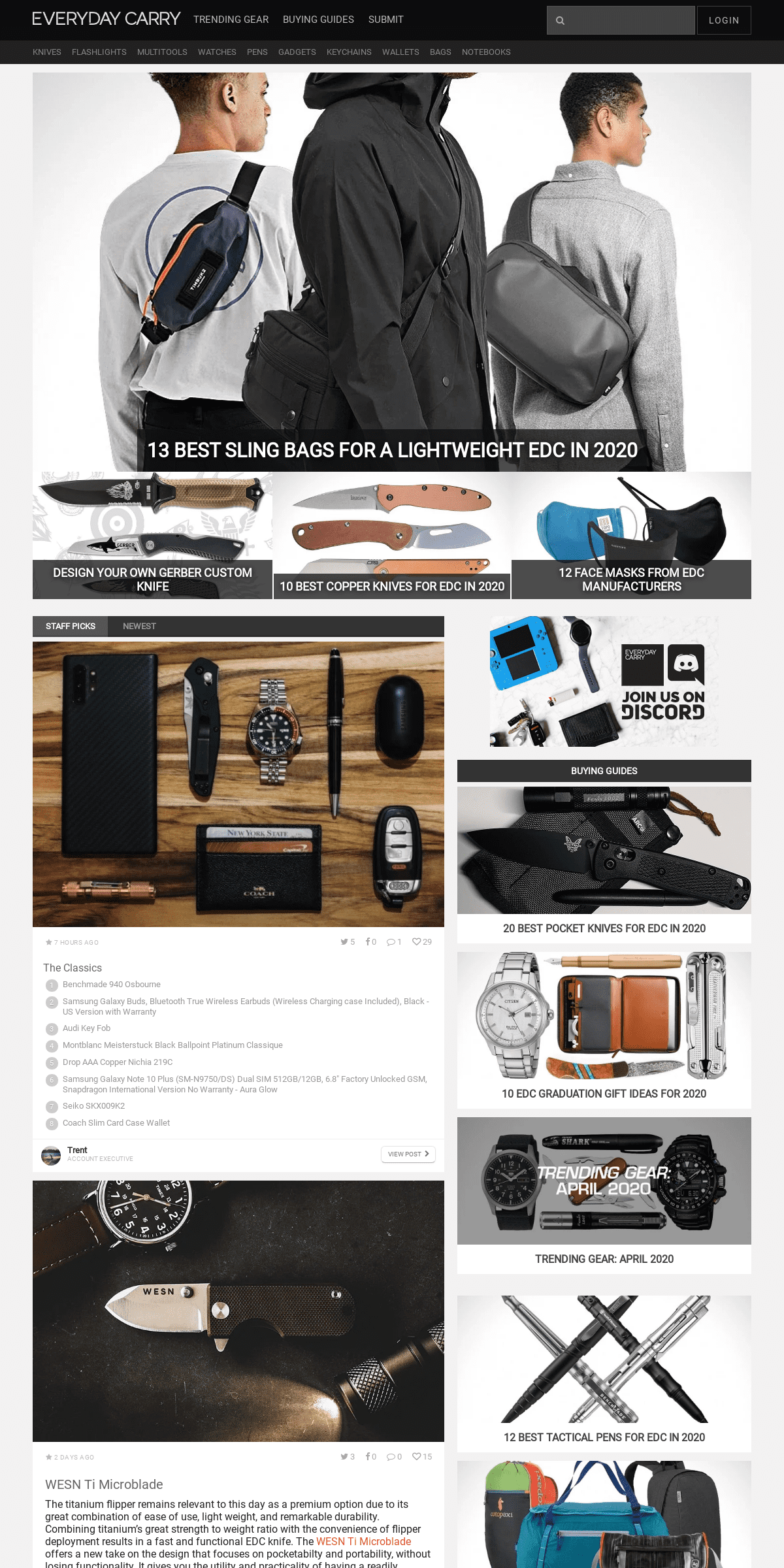 A complete backup of everydaycarry.com