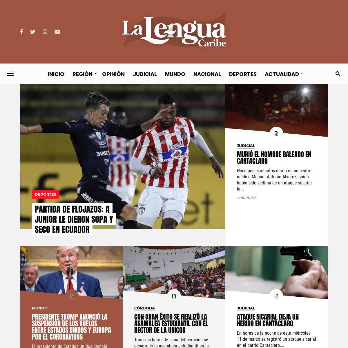 A complete backup of lalenguacaribe.co
