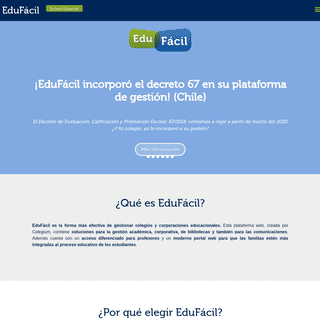 A complete backup of edufacil.cl