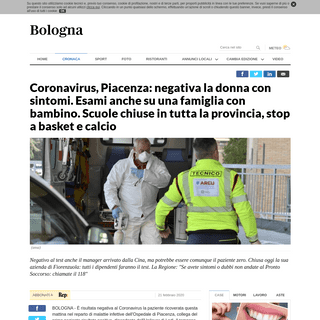 A complete backup of bologna.repubblica.it/cronaca/2020/02/21/news/il_paziente_zero_arrivato_dalla_cina_ricoverato_nel_piacentin