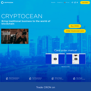 A complete backup of cryptocean.io