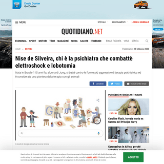 A complete backup of www.quotidiano.net/esteri/115-anniversario-della-nascita-di-nise-da-silveira-1.5031544