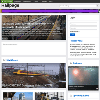A complete backup of railpage.com.au