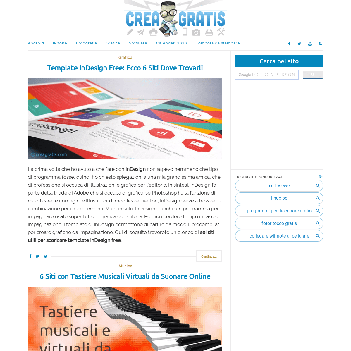 A complete backup of creagratis.com