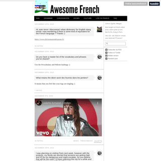 A complete backup of awesomefrench.tumblr.com