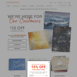A complete backup of cardsdirect.com