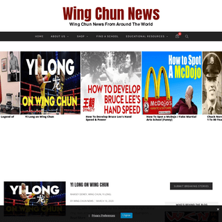 A complete backup of wingchunnews.ca