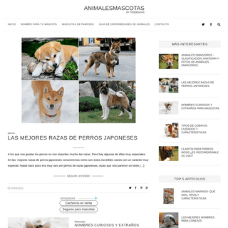 A complete backup of animalesmascotas.com
