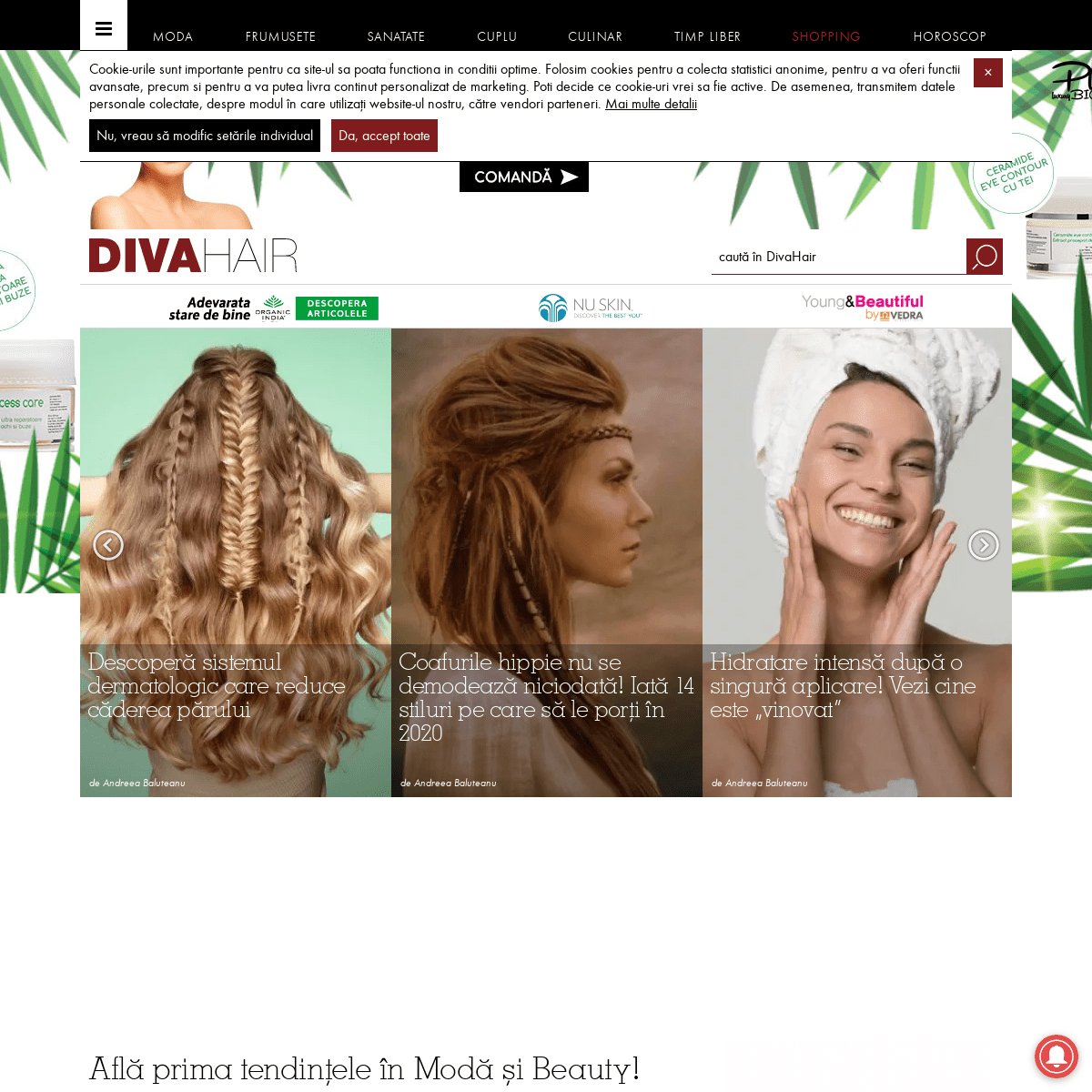 A complete backup of divahair.ro