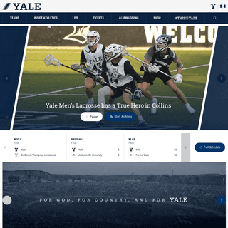 A complete backup of yalebulldogs.com