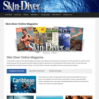 A complete backup of skin-diver.com
