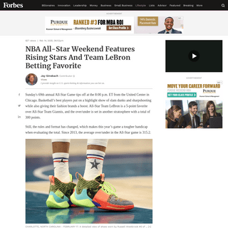 A complete backup of www.forbes.com/sites/jayginsbach/2020/02/14/nba-all-star-weekend-features-rising-stars-and-team-lebron-bett