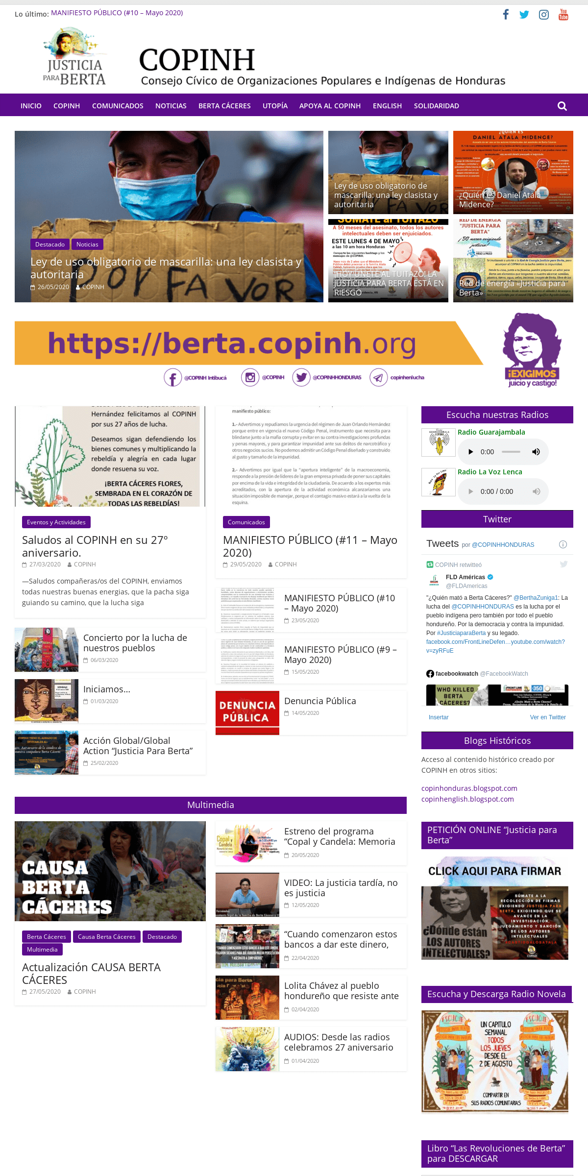 A complete backup of copinh.org